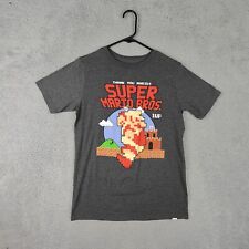 Usado, Camiseta Super Mario Bros masculina GG extra grande 18 20 cinza gráfica Nintendo NES comprar usado  Enviando para Brazil