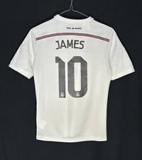 Camiseta Fútbol Real Madrid Adidas Home 2014-2015 #10 James White segunda mano  Embacar hacia Argentina