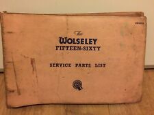 Wolseley fifteen sixty for sale  IPSWICH