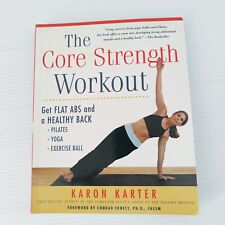 Libro de bolsillo The Core Strength Workout abdominales planos espalda saludable Karon Karter segunda mano  Embacar hacia Argentina