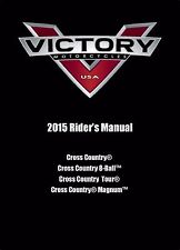 Victory owners manual for sale  Lexington