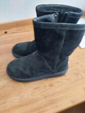 Black zip ugg for sale  WARRINGTON