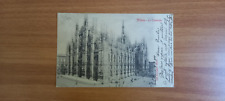 Cartolina - Milano-La Cattedrale 1902 Milano-Menzingen ( Svizzera ) FP Animata, usado segunda mano  Embacar hacia Argentina