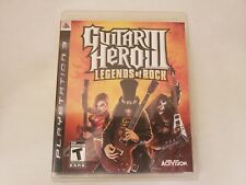 Guitar Hero Iii Legends Of Rock (Playstation 3 PS3) comprar usado  Enviando para Brazil