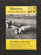Bamford manure spreader for sale  SPALDING
