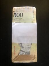 Venezuela 2018 Ladrillo (1000) Piezas 500 Bolívares BsS Circulado En estado bastante bueno XF RARO 2 segunda mano  Embacar hacia Argentina