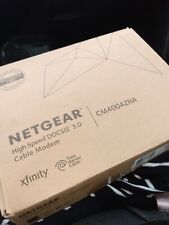 Modem a cabo Net Gear alta velocidade docsis 3.0 preto S cm400azna caixa aberta comprar usado  Enviando para Brazil