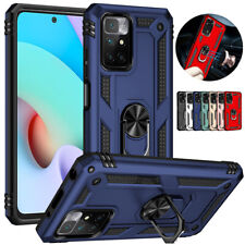 For Xiaomi Redmi Note 11 10 9S 9T 8 7 Pro Armor Shockproof Ring Stand Case Cover myynnissä  Leverans till Finland