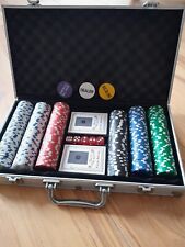 Pokerkoffer 300 chips gebraucht kaufen  Weißenstadt