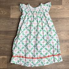 Usado, Niñas Roberta Roller Conejo Estampado Algodón Babydoll Vestido 6 segunda mano  Embacar hacia Argentina