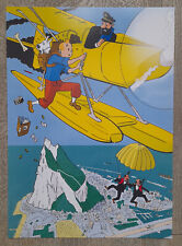 Tintin avion affiche d'occasion  Saint-Georges-de-Didonne