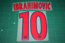 13/14 PSG #10 IBRAHIMOVIC CHAMPIONS LEAGUE Awaykit Nameset Printing usato  Spedire a Italy