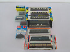 JOB LOT OF N GAUGE TRAIN WAGONS COACHES GRAFAR GRAHAM FARISH LIMA PECO ARNOLD for sale  Shipping to South Africa