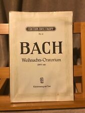 Bach oratorio noel d'occasion  Rennes-