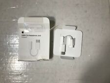 Adaptador Conector de Auriculares Genuino Apple USB-C a 3.5 mm MU7E2AM/A segunda mano  Embacar hacia Argentina