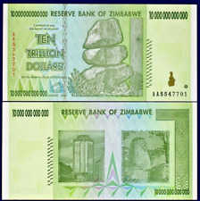 Zimbabwe trillion dollars for sale  LUTON
