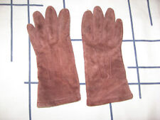 Gants marron femme d'occasion  Saint-Agrève