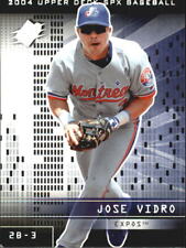 2004 SPx Montreal Expos cartão de beisebol #22 Jose Vidro, usado comprar usado  Enviando para Brazil