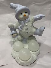 Snowman figurine snowball for sale  Madison Heights
