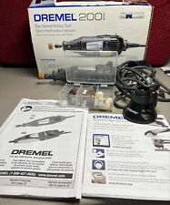 Kit de herramientas giratorias con cable con cable doble de dos velocidades Dremel 200 serie 1,15 amperios segunda mano  Embacar hacia Mexico