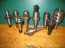 NMTB40 ENDMILL HOLDERS 9PCS 3/8"- 1-1/2" SHELL MILL HOLDER #3MT, CARBIDE INSERT, used for sale  Shipping to South Africa