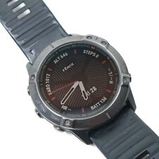 Relógio GPS Garmin fenix 6X safira cinza carbono DLC com pulseira preta 010-02157-10 comprar usado  Enviando para Brazil