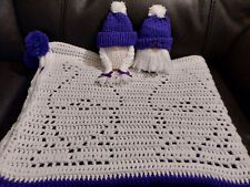 Handmade crochet gnome for sale  BRIDGEND