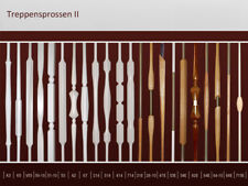 Geländerstäbe holz treppensp gebraucht kaufen  Stralsund-Umland I