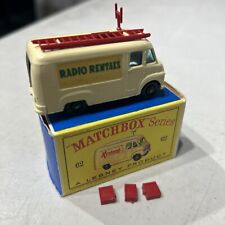 Lesney Matchbox Regular Wheel 62b Commer Radio Rentals TV Service Van com caixa comprar usado  Enviando para Brazil