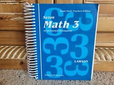 saxon math 3 for sale  Murphys