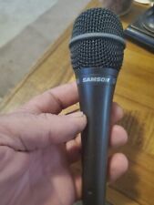 Micrófono vocal dinámico profesional Samson Q7x negro SAQ7X segunda mano  Embacar hacia Argentina