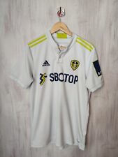 Leeds United 2021 2022 home Sz L Adidas jersey shirt soccer football maillot kit for sale  Shipping to South Africa