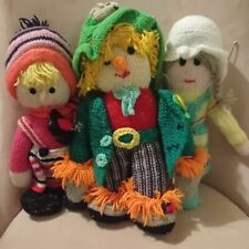 Vintage knitted toy for sale  IPSWICH