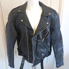 Vintage Leather Motorcycle Brando Jacket 40 Chest 100 for sale  Shipping to South Africa