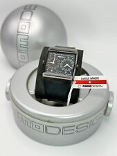 Relógio masculino Momodesign preto titânio MD077 suíço movimento duplo feito na Itália comprar usado  Enviando para Brazil