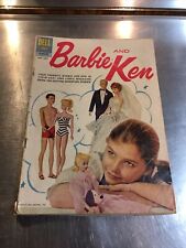 Revista de cómics Barbie y Ken Dell Mattel 1962 #01 segunda mano  Embacar hacia Mexico