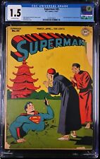 Used, Superman #45 (Mar/Apr 1947, D.C Comics) CGC 1.5 FR/GD | 4259779024 for sale  Shipping to South Africa