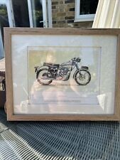 Framed bsa goldstar for sale  CHELMSFORD