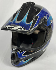 Capacete de motocross Snell M95 DOT A Answer M7 fibra de vidro KDC XL azul preto comprar usado  Enviando para Brazil