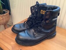 mens leather caterpillar boots for sale  SKEGNESS