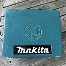 Antiga caixa de ferramentas Makita azul trava metal 12"x10" X3" somente estojo comprar usado  Enviando para Brazil