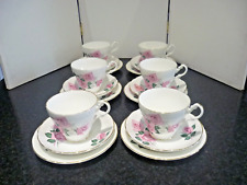 Royal Stuart 18 piece tea set Rose for sale  Shipping to South Africa