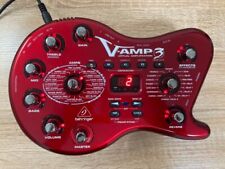 Usado, Behringer V-AMP 3 Pedal Efecto Guitarra Amplificador Simulador Tribu Música 2015 Rojo Usado segunda mano  Embacar hacia Argentina