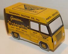 Antigo 1958 Trator Caterpillar Matchbook Publicidade Entrega Van Caminhão Caixa de Exibição comprar usado  Enviando para Brazil