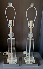 Pair modern crystal for sale  Charlotte