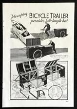 Trailer de acampamento de bicicleta 1935 como construir planos cama telescópica comprar usado  Enviando para Brazil