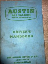 Driver handbook austin for sale  MAIDSTONE