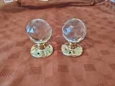 Pair large crystal for sale  UK