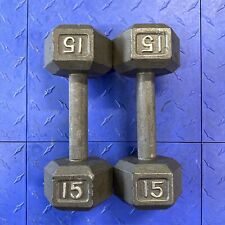Cast iron dumbbell for sale  Rome
