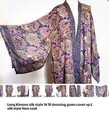 Long kimono silk for sale  NANTWICH
